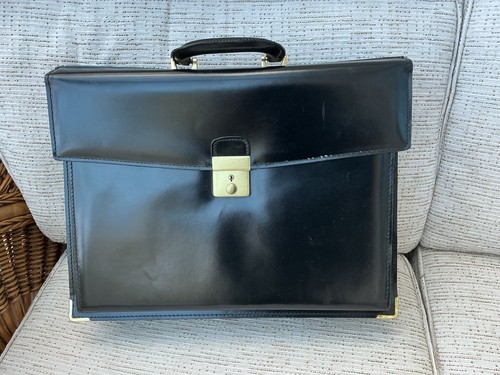 Vintage mirfor black leather - vintage,