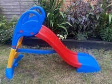 SMOBY Slide Outdoor Wet or Dry First Slide Red Blue Yellow