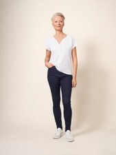 White Stuff Women's Amelia Skinny Jeans Ladies Casual High Waisted Denim Pants