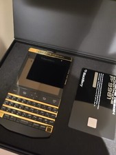 BlackBerry Porsche Design P9981 GOLD EDITION,works in US,full pack