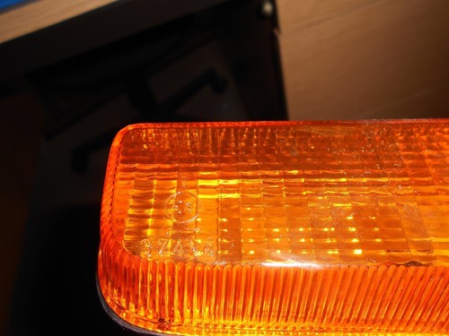 Left indicator glass - left, for