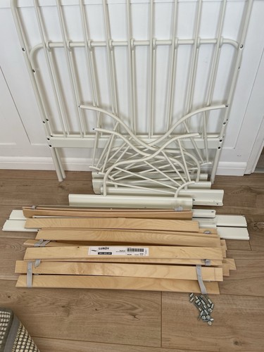 Ikea white minnen extendable - white,