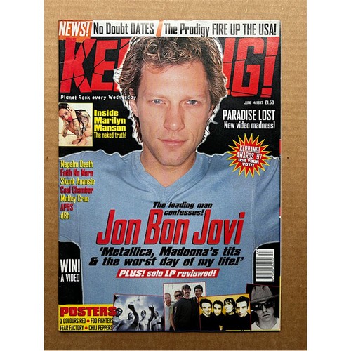 Bon jovi kerrang 652 - jovi, no.652