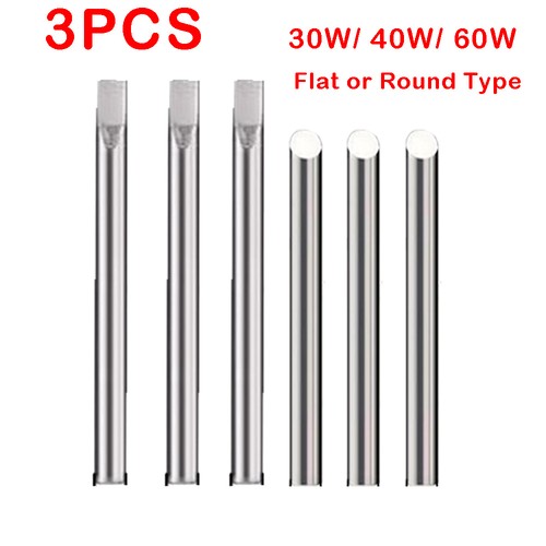 3pcs flat soldering - 3pcs, tips