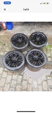 BMW GENUINE OEM 706M ALLOY WHEELS & TYRES SET 8073979 88073977 M5 F90 GOOD TYRES