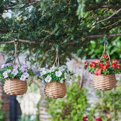 Hanging artificial faux flower - faux,