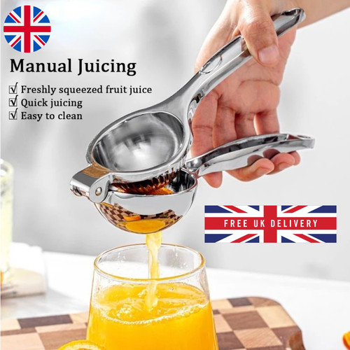 Stainless steel lemon squeezer - lemon,