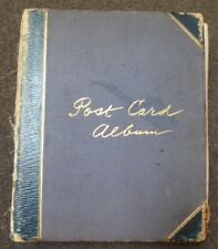 VINTAGE POSTCARD  ALBUM WITH