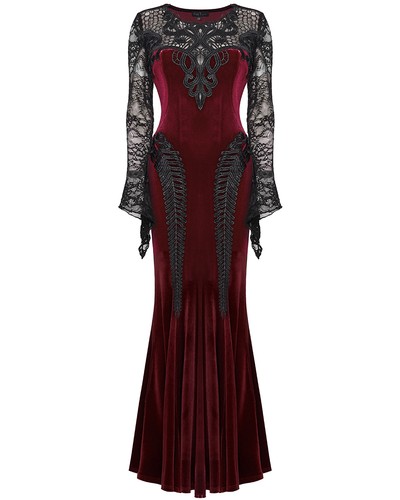 Punk rave womens long gothic - womens,