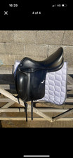Equipe Emporio Monoflap Dressage Saddle 18/MW/Black
