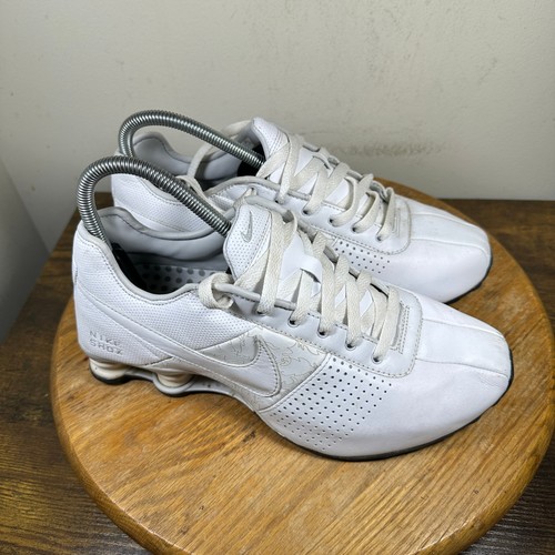 Nike shox rivalry mens white - nike,