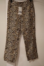 Zara Leopard Print Trouser Size S - BNWT