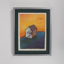 Vintage Kosta Boda 'Country Living' Framed Art Print by Bertil Vallien