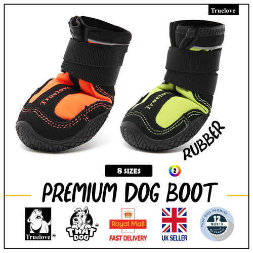 Truelove rubber dog boots - truelove,