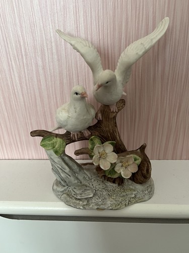 Alfretto porcelain white doves - alfretto,