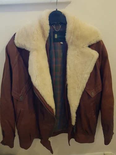 Women leather bomber - women,
