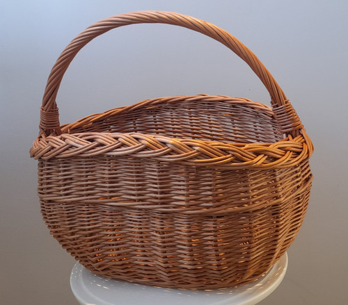 Traditional wicker basket - traditional,