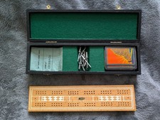 Vintage Jaques Cribbage Set