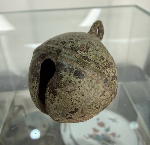 Complete antique crotal - complete, bell