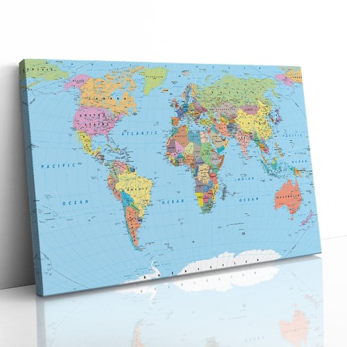World map countries - map,