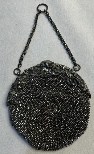 Antique silver tone metal - antique,