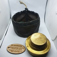 Waxed Canvas Pouch - For