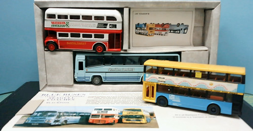 Corgi blackpool set plaxton - -, -plaxton