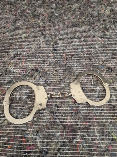 Silver solid steel police - solid,