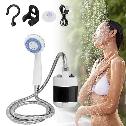 Portable camping shower - camping, usb