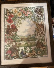 Vintage Tapestry / Sampler. Of