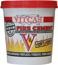 VITCAS BUFF FIRE CEMENT 1KG