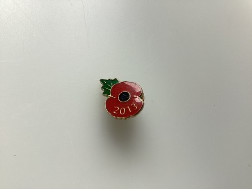 2013poppie enamel pin badge - enamel,
