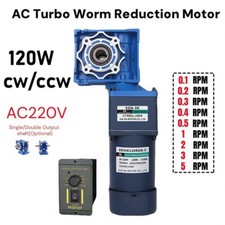 120W AC 220V Two Stage Worm