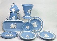 Vintage Mix Lot Of 10 Blue