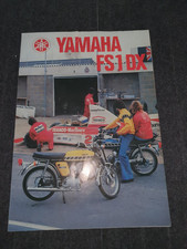 YAMAHA FS1E / FS1E-DX  SPORTS MOPED SALES BROCHURE - 1975