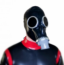 Rubber Fetish Gas Mask
