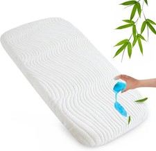 Baby Bassinet Mattress Pad with Waterproof Removable Cover Size & Shape Optional