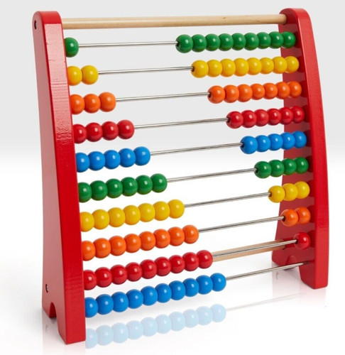 Wooden abacus play frame - wooden,