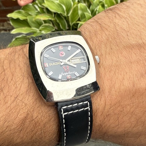 1970s rado purple horse - 1970s,