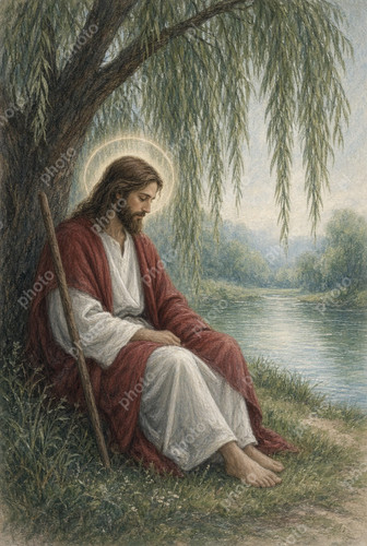 Jesus christ portrait 6 - christ, 4×6