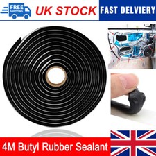 Butyl Tape Rubber Glue Headlight Sealant Retrofit Reseal Headlamps Door 4M