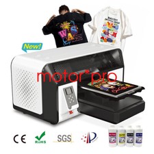 DTG 2 in 1 Printer A3 Direct to Garment Inkjet T Shirt Printing Machine400*500mm