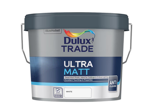 Dulux trade ultra matt - dulux, white