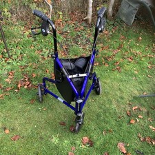 Days 91356732 Aluminium Tri Walker, Mobility Aid, Blue,  can Post