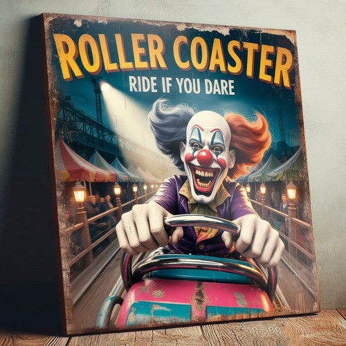 Roller coaster ride you - coaster,