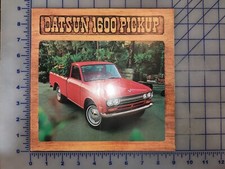 1972 Datsun Pickup Truck Brochure Folder Original