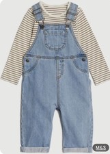 M&S BOYS 2PC PURE COTTON  OUT