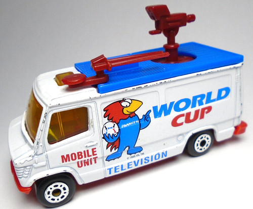1989 matchbox news truck - tv,