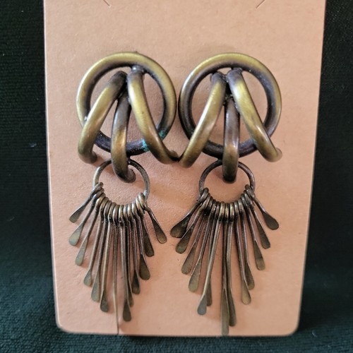Vtg earrings boho bold - vtg, 70's