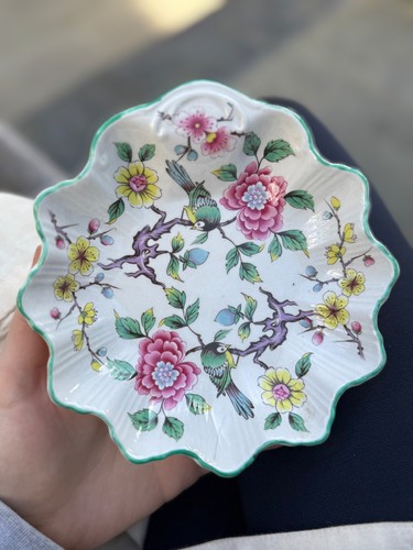 Vintage old foley chinese rose - old,